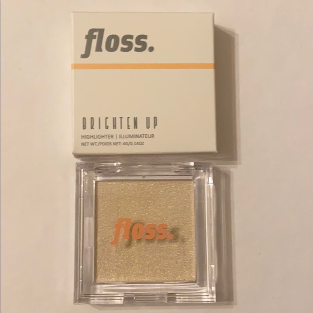 NIB Floss Brighten Up Highlighter in Sunlit